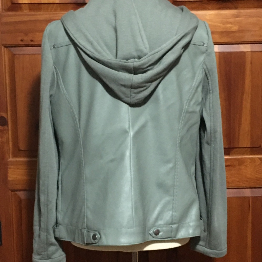 Bloomingdales NWOT aqua brand hooded jacket - Picture 2 of 8